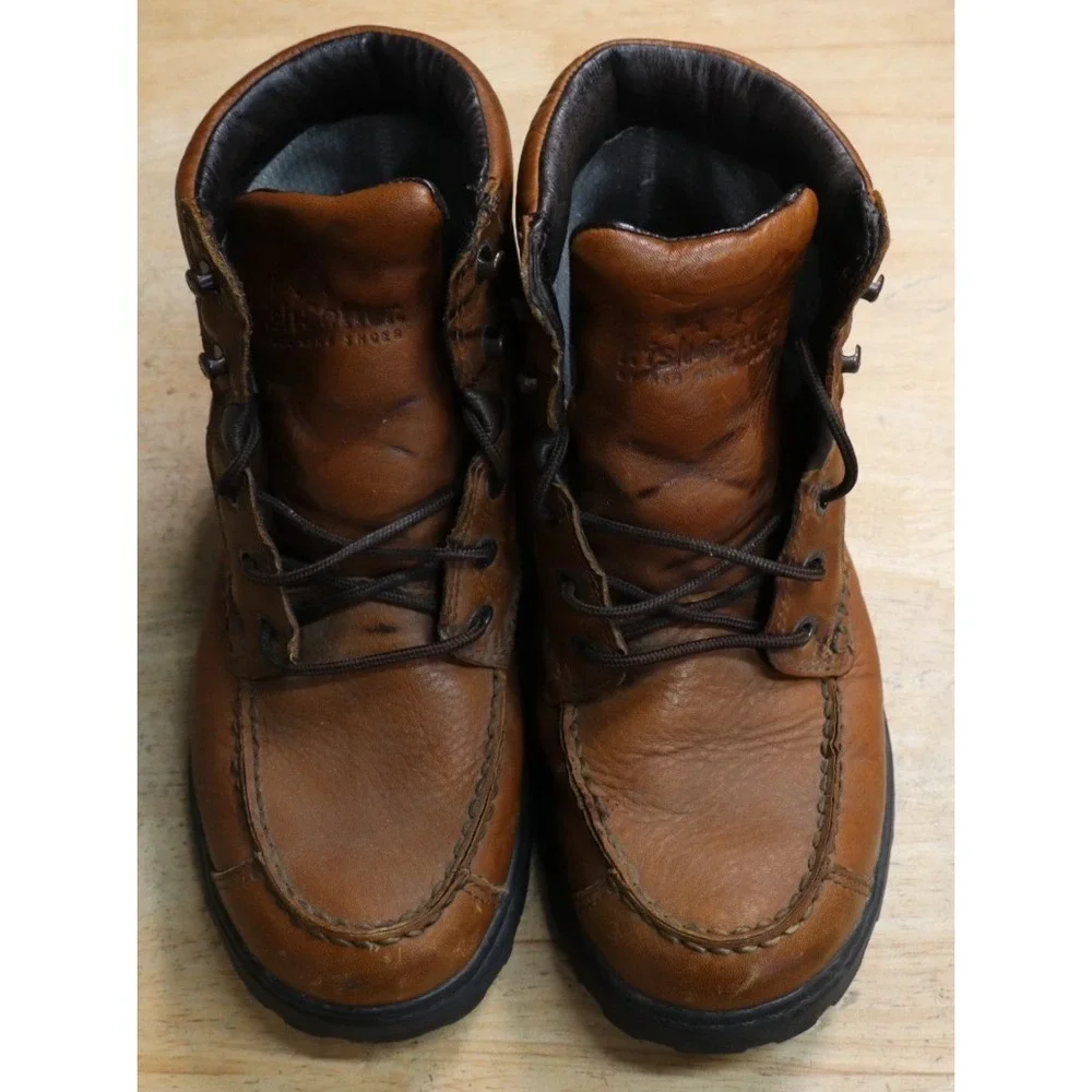 Irish Setter Gore-Tex Soft Paws Chukka Mens Leather‎ Work Boots Size 8.5 D Brown